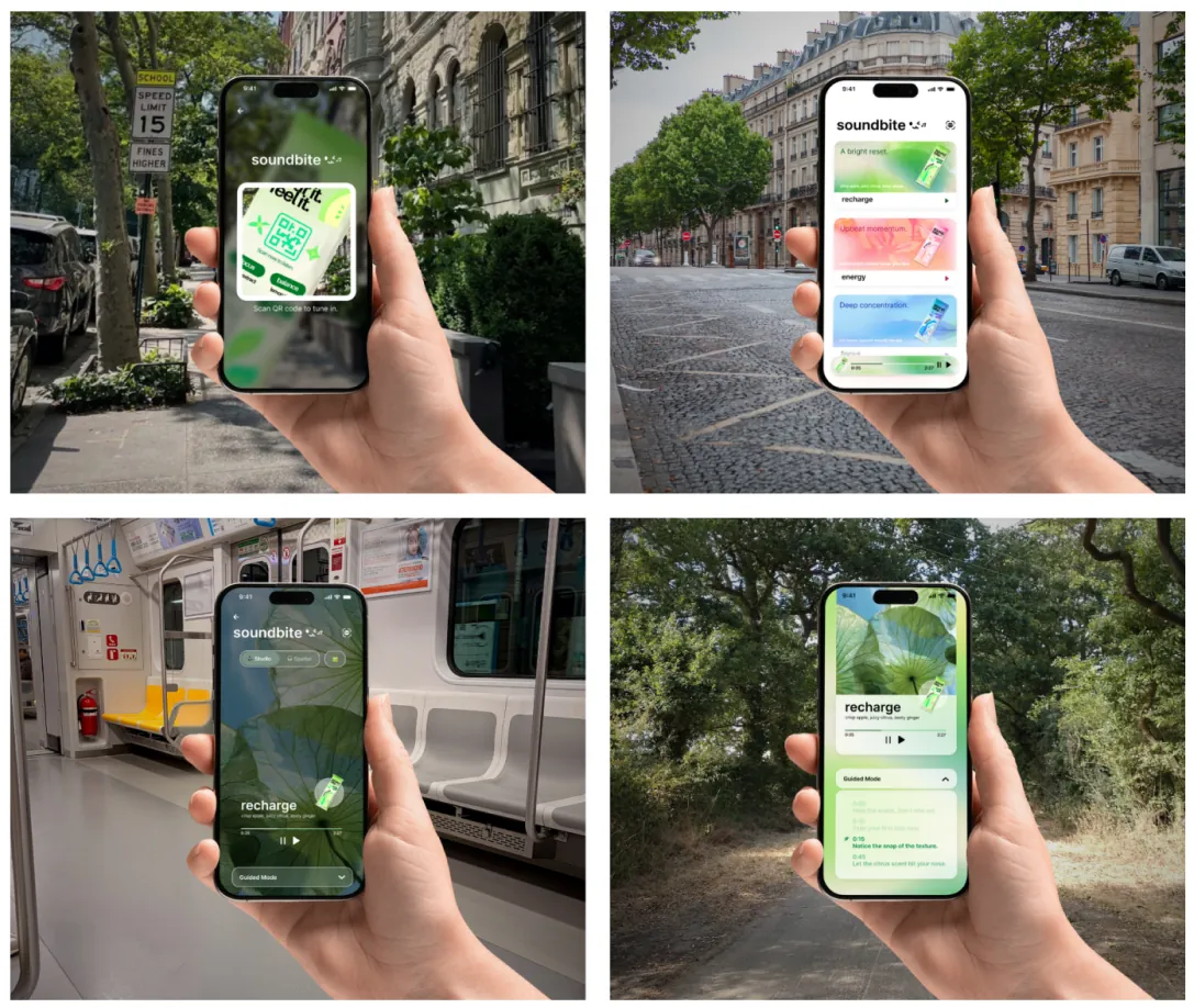 Use soundbite anywhere — on walks, commutes, and in-between moments